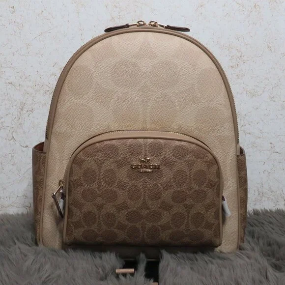 Coach | Bags | Coach Signature Colorblock Court Backpack  display picture 2